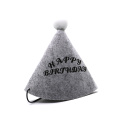 Factory Wholesale Colored Happy Birthday Party Baby Shower Felt Hat